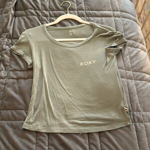 roxy cropped t-shirt